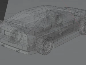 Audi Quattro 3D Model