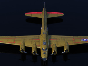 Boeing B-17 Flying Fortress 3D-Modell