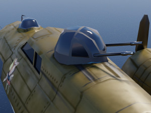 Boeing B-17 Flying Fortress 3D-Modell