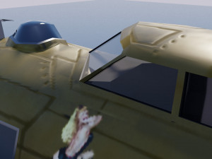 Boeing B-17 Flying Fortress 3D-Modell