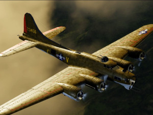 Boeing B-17 Flying Fortress 3D-Modell