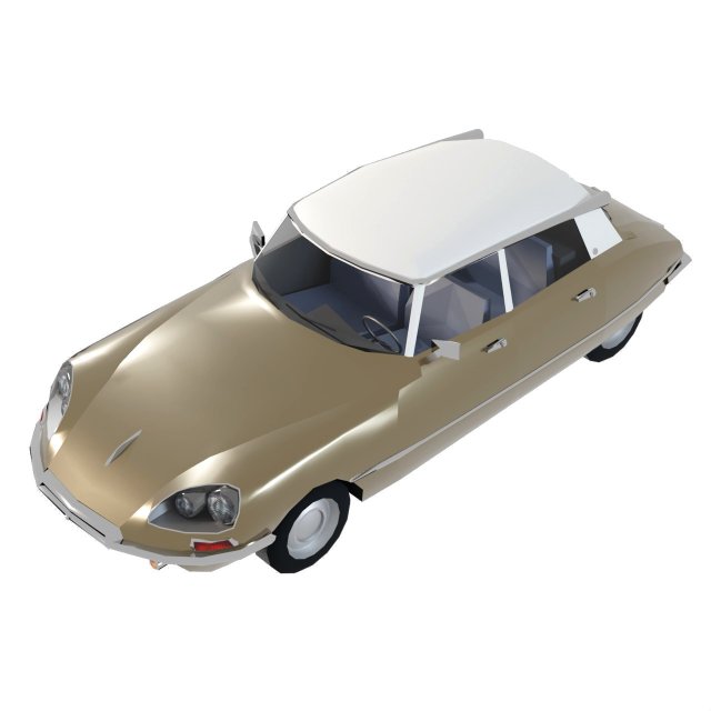 Citron DS 3D Model .c4d .max .obj .3ds .fbx .stl .blend 