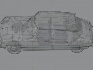 Citron DS 3D Model