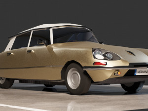 Citron DS 3D Model