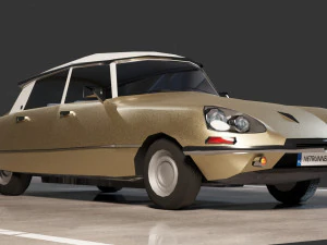 Citron DS 3D Model