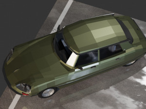 Citron DS 3D Model