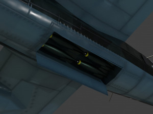 Messerschmitt ME-264 Amerika Bomber WW2 bomber Modelo 3D