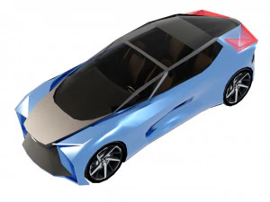 लेक्सस एलएफ-30 3D मॉडल