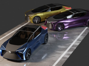 Lexus LF-30 3D Model