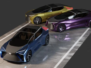 Lexus LF-30 3D Model