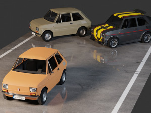 Fiat 126p Maluch Modèle 3D