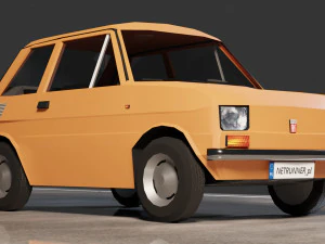 Fiat 126p Maluch 3D Model
