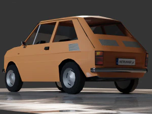 Fiat 126p Maluch 3D Model
