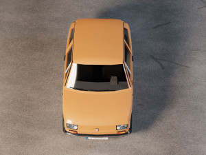 Fiat 126p Maluch Modèle 3D