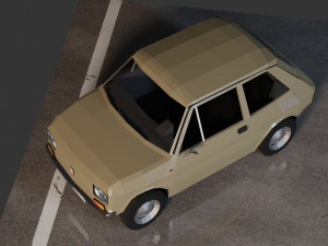 Fiat 126p Maluch Modèle 3D