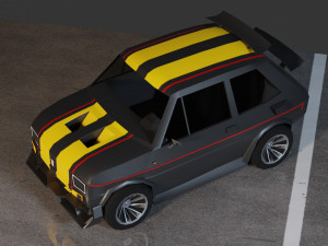 Fiat 126p Maluch Modèle 3D