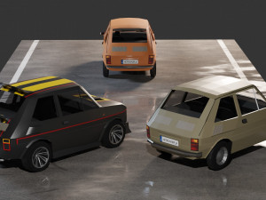 Fiat 126p Maluch Modèle 3D