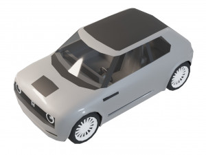 Honda EV urban 3D Models
