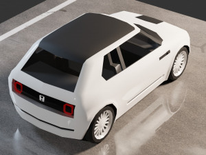 Honda EV urban 3D Model