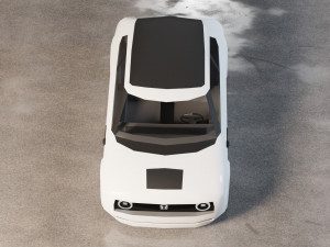 Honda EV urban 3D Model