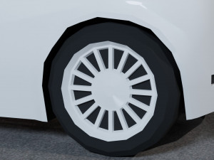 Honda EV urban 3D Model