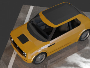 Honda EV urban 3D Model