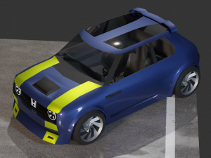 Honda EV urban 3D Model