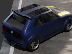 Honda EV urban 3D Model