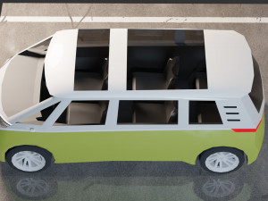 Volkswagen ID Buzz 3D 모델