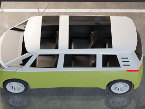 Volkswagen ID Buzz 3D Model