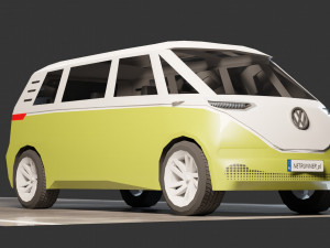 Volkswagen ID Buzz 3D 모델