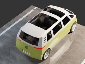 Volkswagen ID Buzz 3D 모델