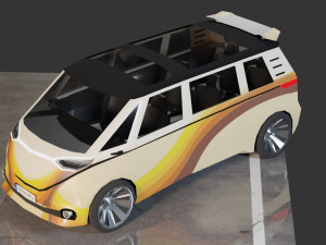 Volkswagen ID Buzz 3D 모델