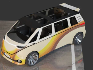 Volkswagen ID Buzz 3D Model