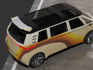 Volkswagen ID Buzz 3D 모델