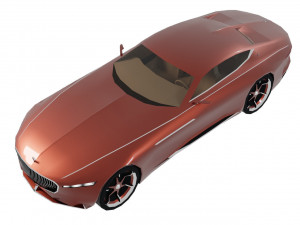 Mercedes Maybach 6 3D Model