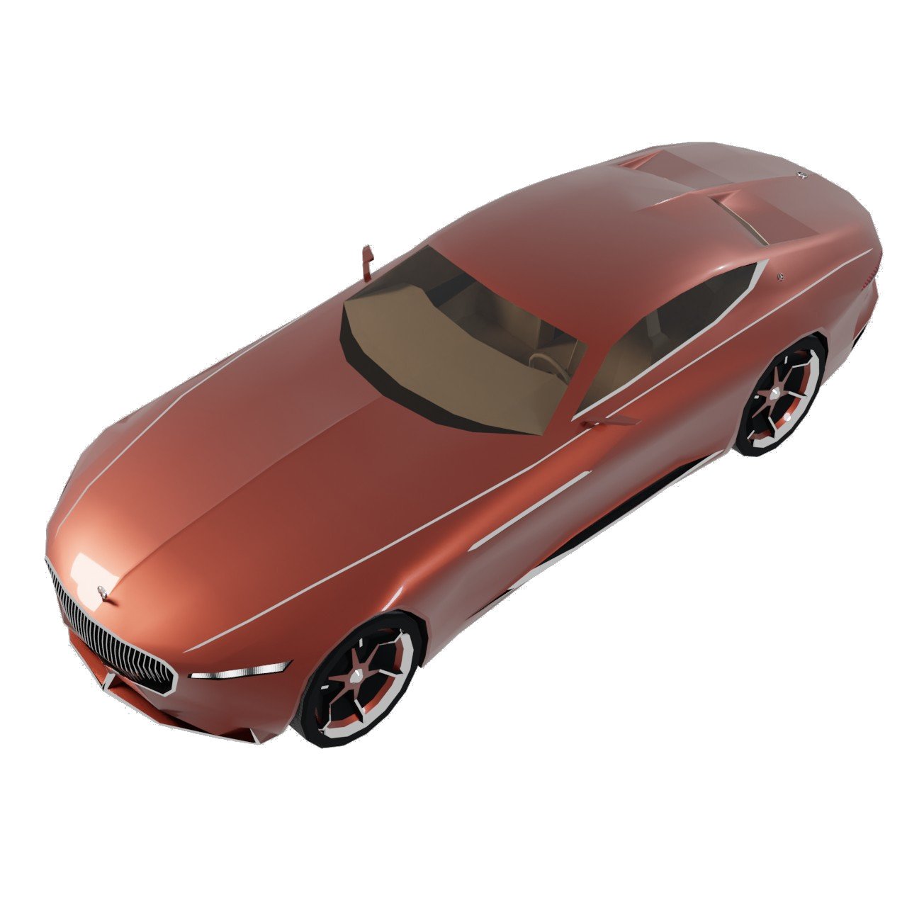 Mercedes Maybach 6 3D in 3DExport