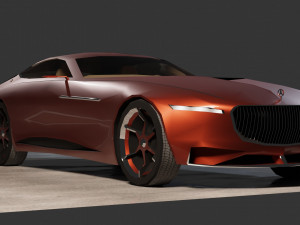 Mercedes Maybach 6 3D Модель