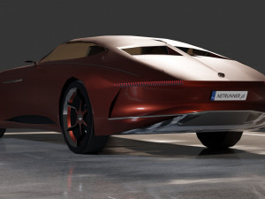 Mercedes Maybach 6 3D Модель
