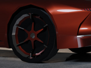 Mercedes Maybach 6 3D Модель