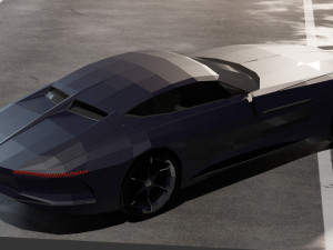 Mercedes Maybach 6 3D Модель
