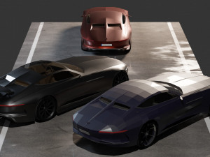 Mercedes Maybach 6 3D Модель