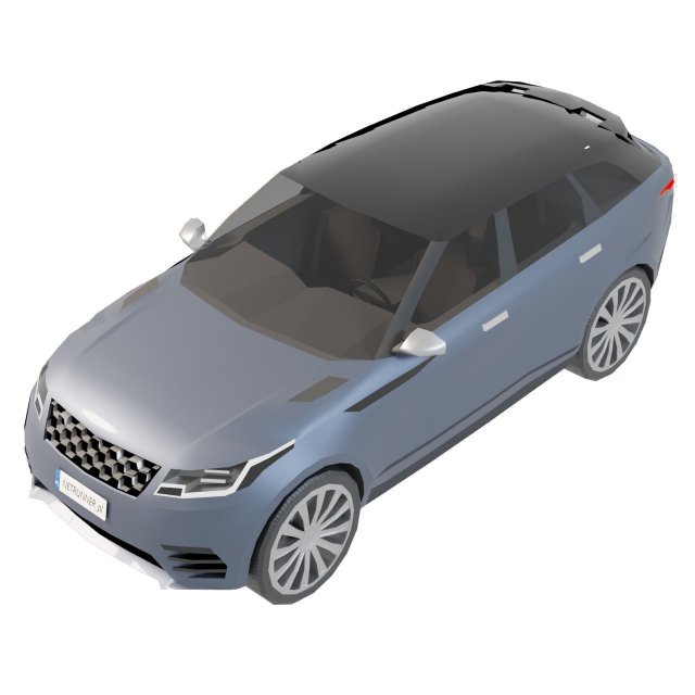 Range Rover Velar 3D-Modell .c4d .max .obj .3ds .fbx .stl .blend 