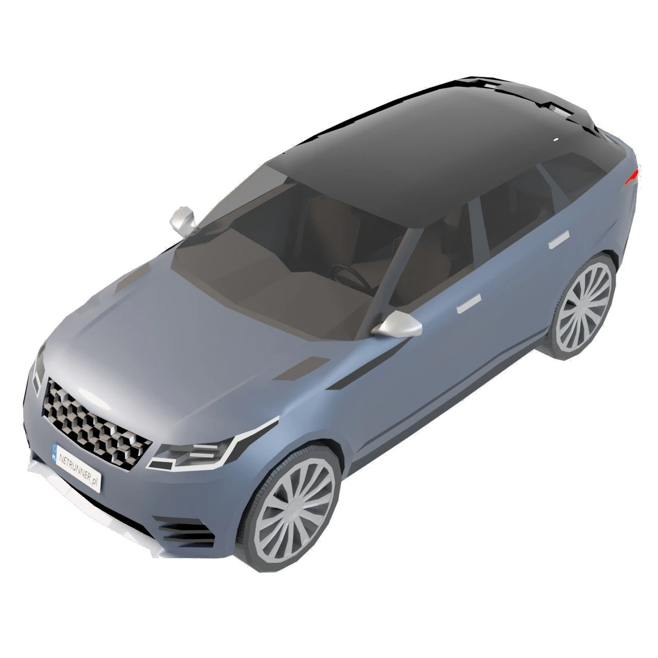 Range Rover Velar 3D Model .c4d .max .obj .3ds .fbx .stl .blend 