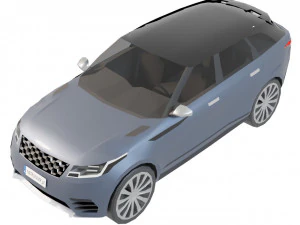 Рендж Ровер Велар 3D Модель