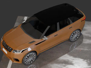 Range Rover Velar 3D Model