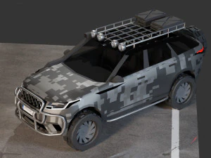 Range Rover Velar 3D Model