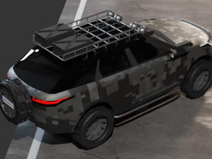 Range Rover Velar 3D-Modell