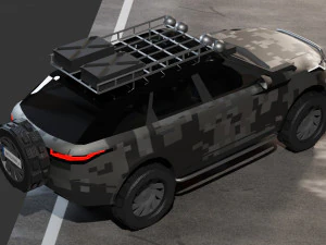 Range Rover Velar 3D Model