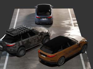 Range Rover Velar 3D-Modell